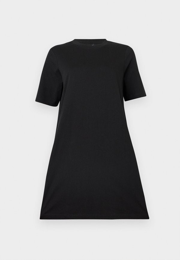 ONLY ONLMARA POCKET - T-Shirt Dress - black