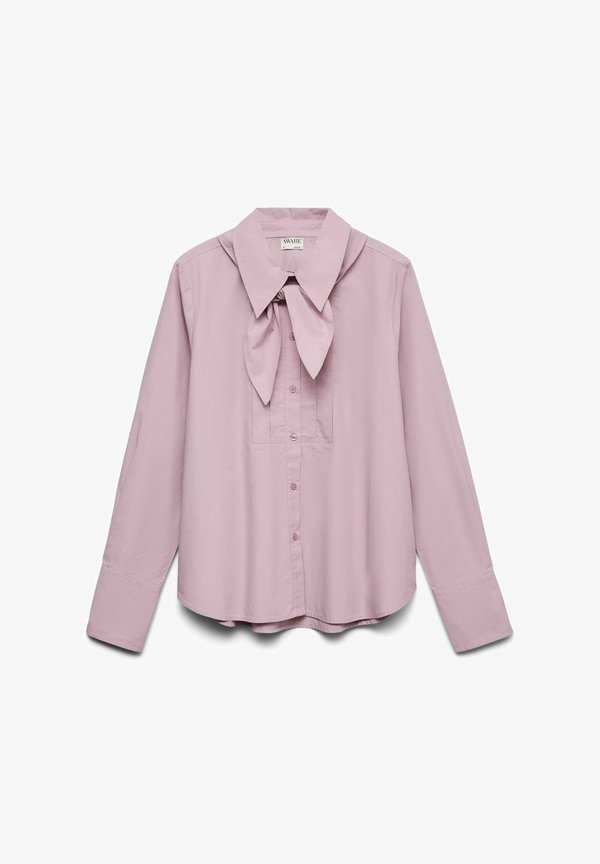 Vero Moda SHIRT AWCARTER SHIRT - Button-down blouse - mauve shadows