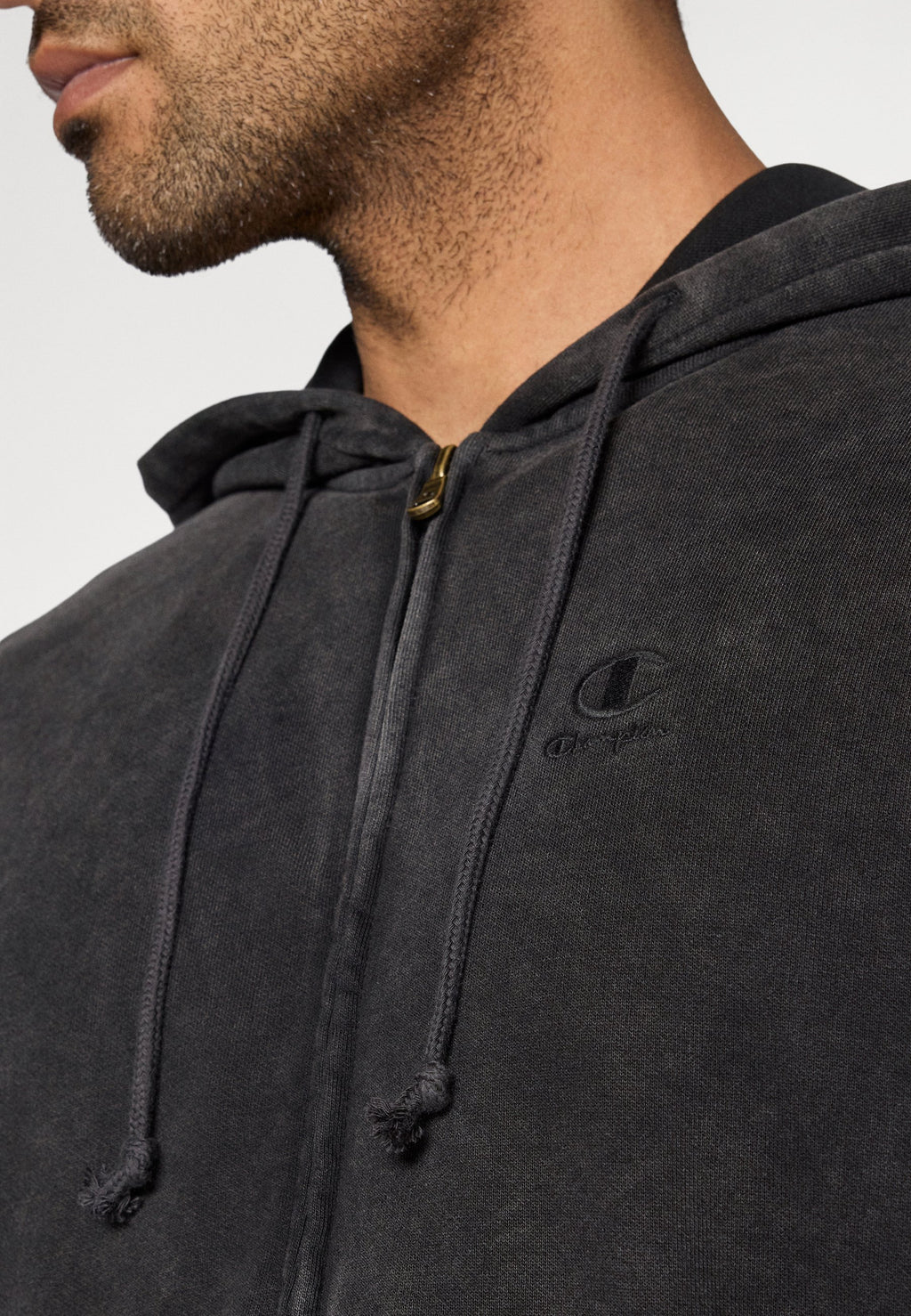 Champion ICONS WASH FULL ZIP HOODIE