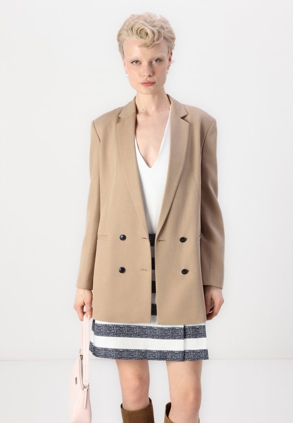 kate spade new york SAILOR STRIPE PLEATED SKIRT