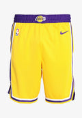 Nike Performance LOS ANGELES LAKERS NBA SWINGMAN SHORT - Sports shorts - amarillo/field purple/white