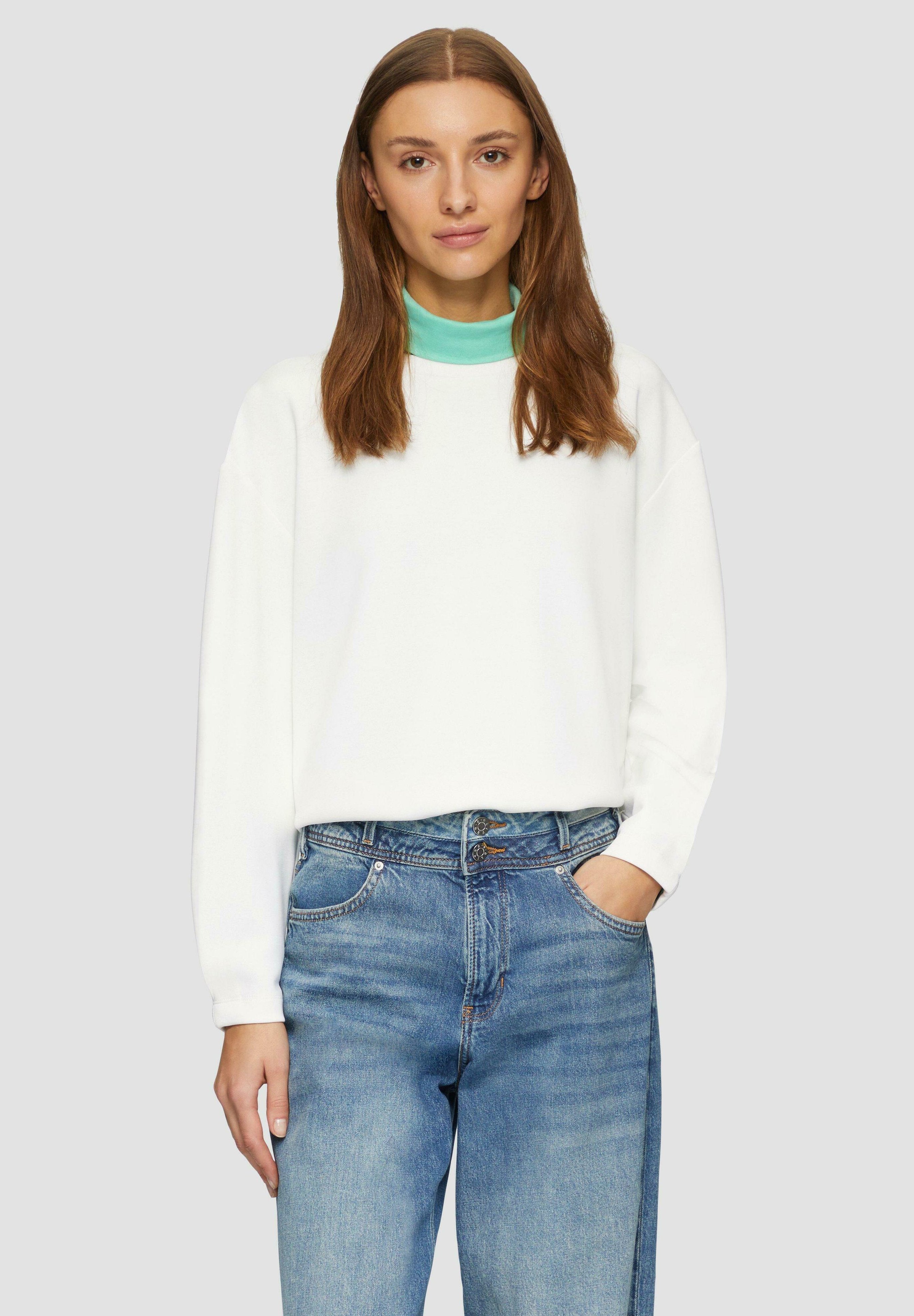 SCUBA-SWEATSHIRT AUS MODALMIX IM RELAXED FIT Media 3