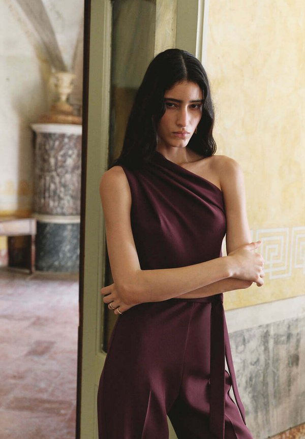 Mango ADULT - Jumpsuit - purple