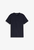 TOM TAILOR TOM TAILOR T-SHIRT T-SHIRT MIT WAFFELSTRUKTUR - Basic T-shirt - sky captain blue