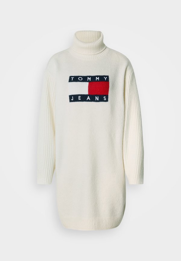 Tommy Jeans TOMMY FLAG RELAXED MAXI JUMPER DRESS