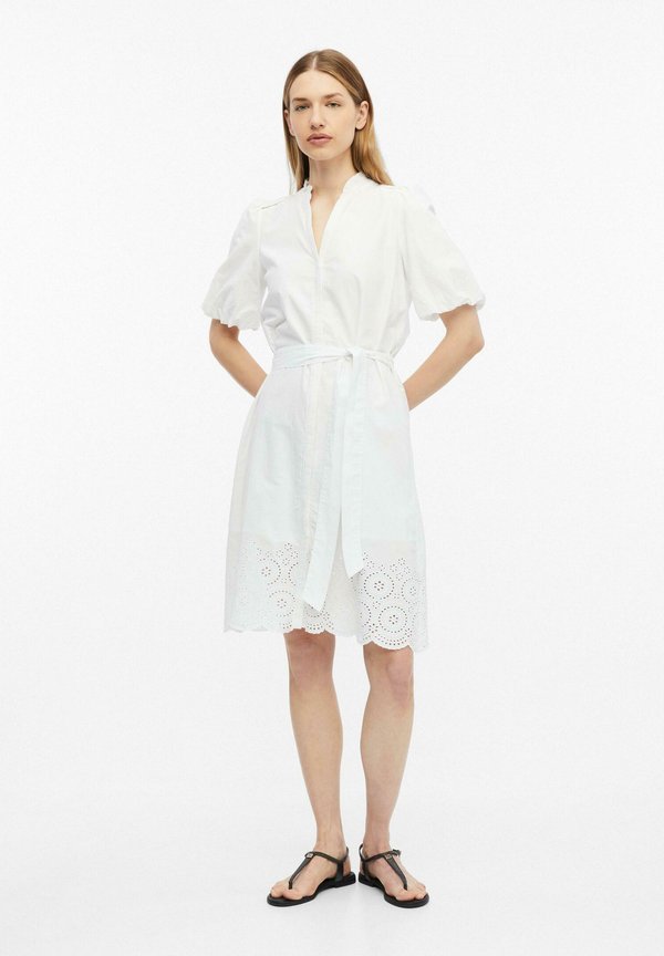 s.Oliver KLEID - Shirt dress - weiß