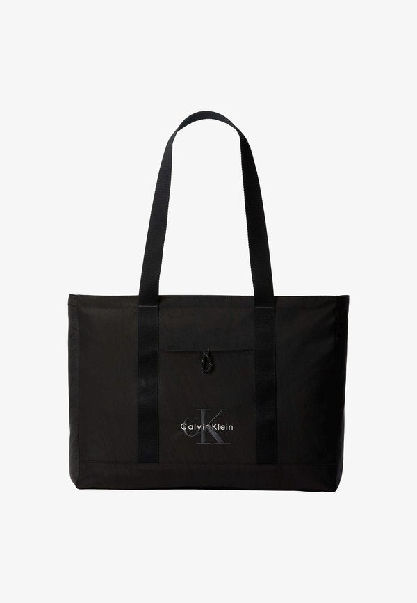 Calvin Klein BOLD TOTE - Tote bag - black