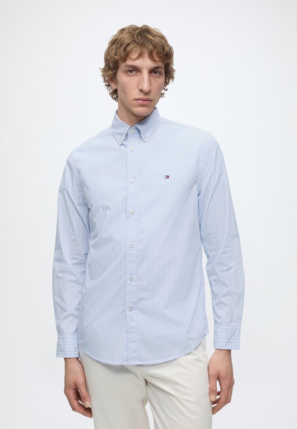 Tommy Hilfiger FLEX HAIRLINE POPLIN RF SHIRT - Shirt - sweet blue