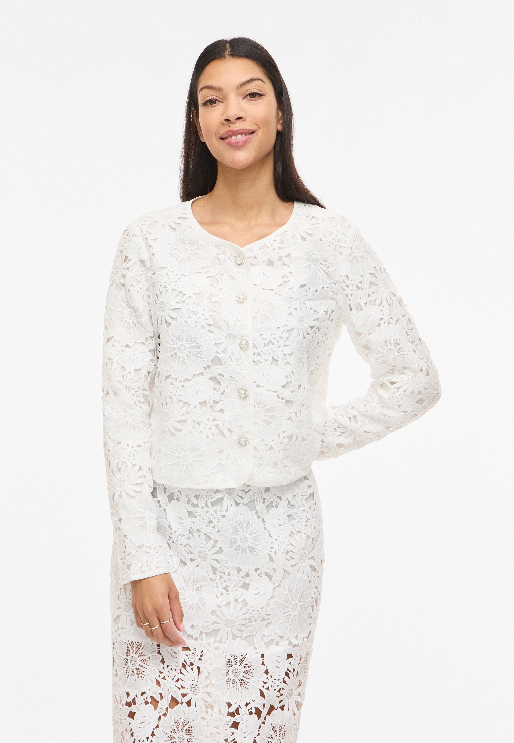VILA VIPETAL Round neck