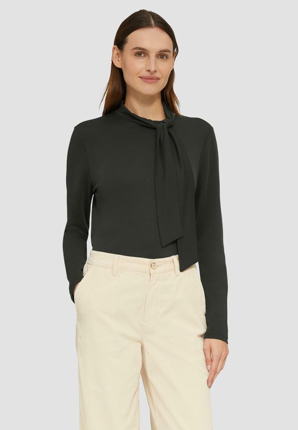 s.Oliver Long sleeved top - schwarz