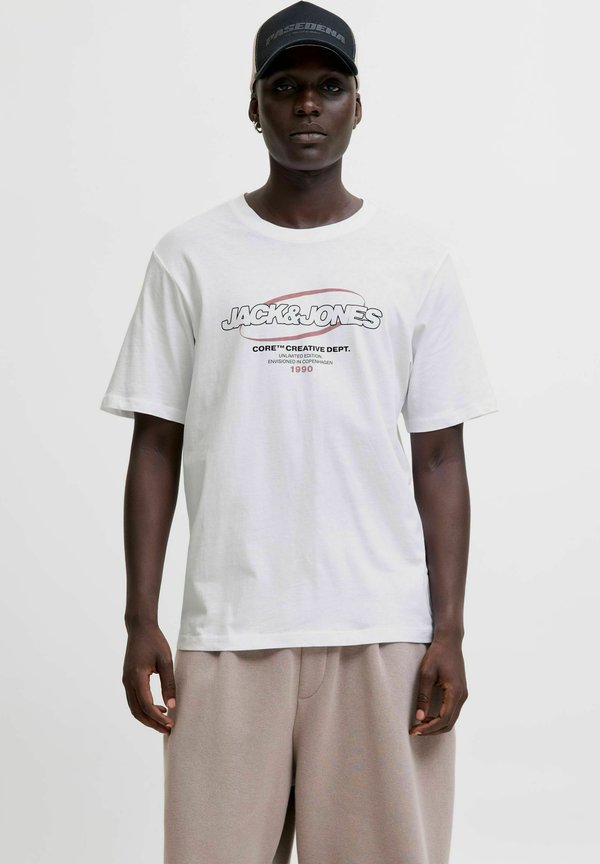 Jack & Jones Printed - Print T-shirt - white