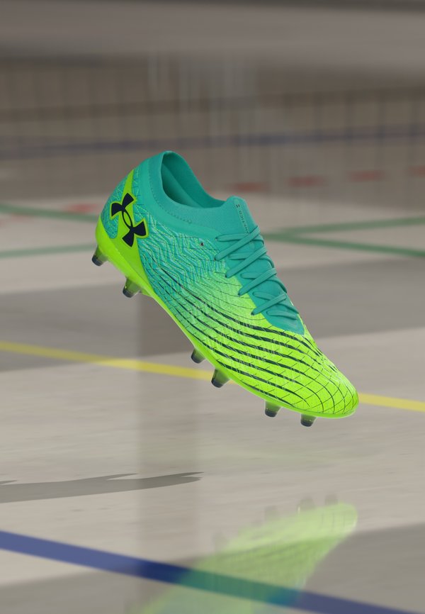 Under Armour MAGNETICO PRO 5 FG - Firm-ground football boots - green mode/hyper green/academy