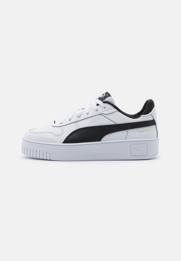 Puma CARINA STREET - Trainers - white/black/silver