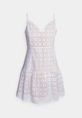 MICHAEL Michael Kors EYELET MIDI