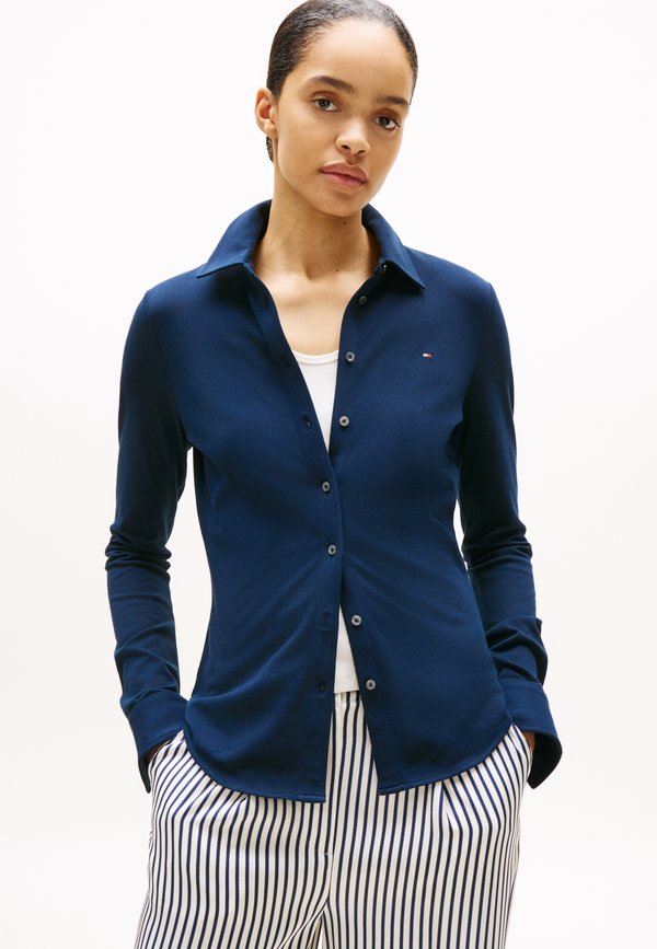 Tommy Hilfiger Button-down blouse - dark night navy