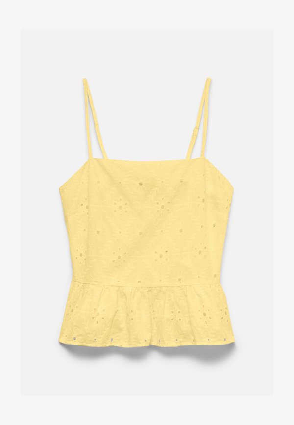 Vero Moda VMELIZA - Top - pale banana