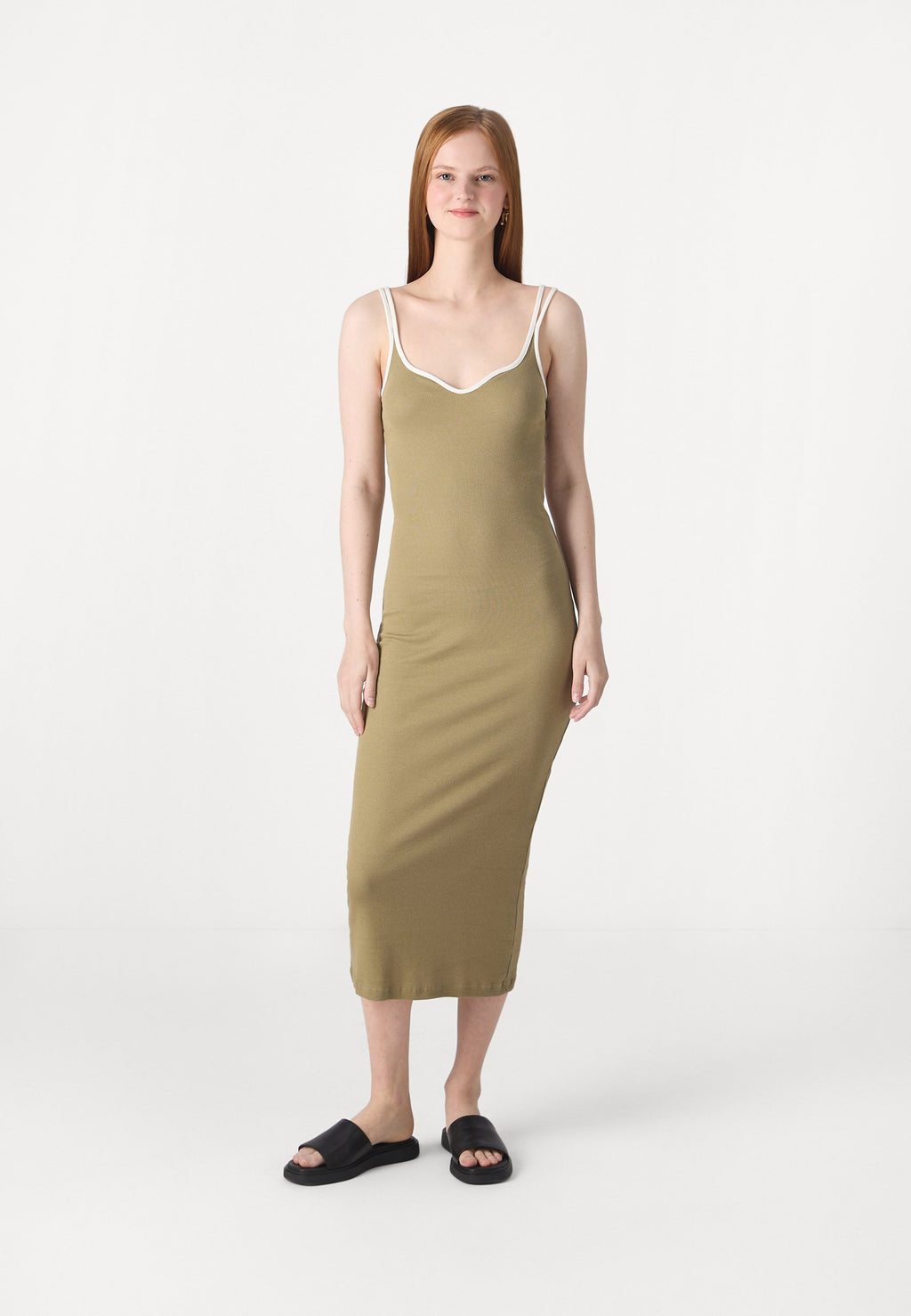 Noisy May NMRALLY HEART NECK ANKLE DRESS