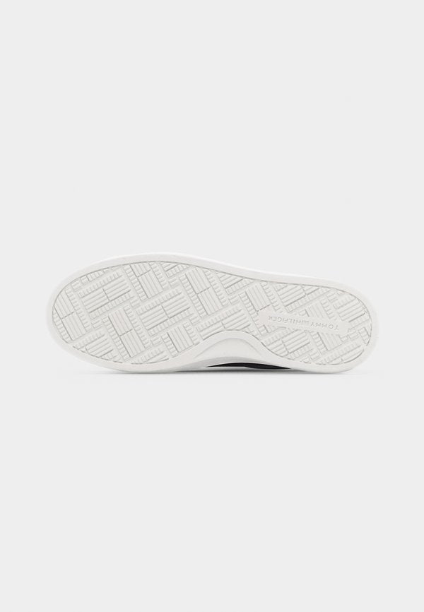 Tommy Hilfiger LOGO LEATHER PLATFORM CUPSOLE TRAINERS