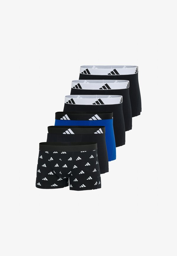 adidas Sportswear 6ER PACK - Trunks - schwarz   blau   schwarz
