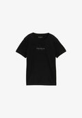 TOM TAILOR MIT LOGO - Print T-shirt - deep black