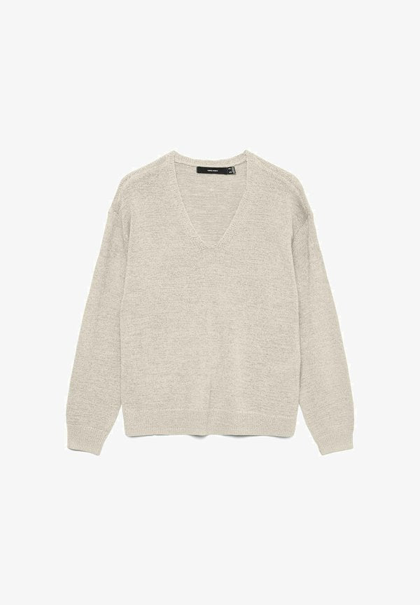 Vero Moda Knitted VMCHARITY Knitted - Jumper - birch