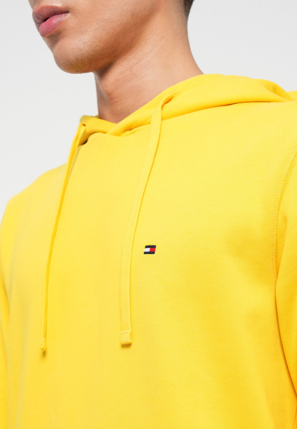 FLAG EMBROIDERY TERRY DRAWSTRING HOODY Media 6