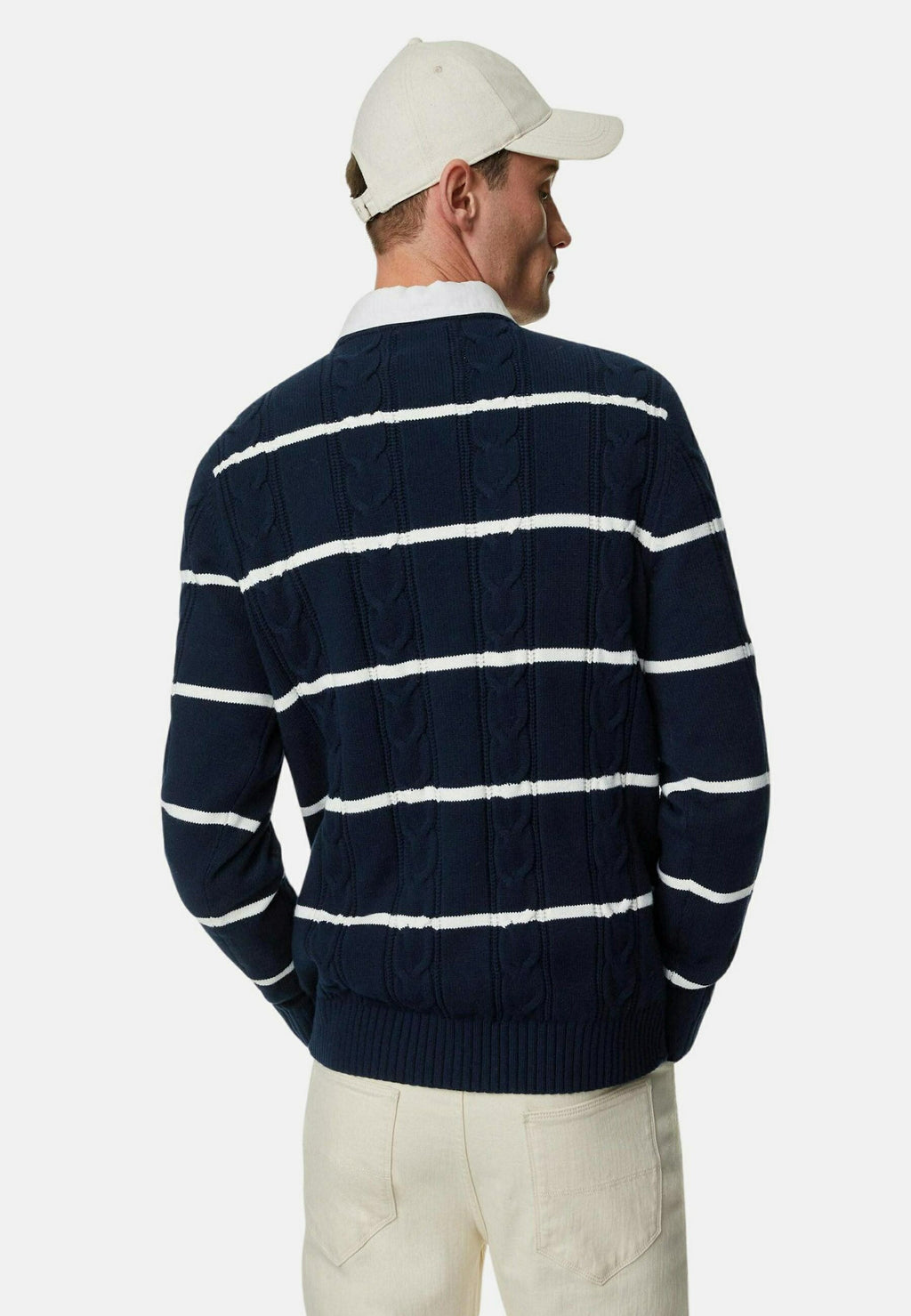 Marks & Spencer STRIPED TEXTURED