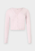 ONLY ONLRICA LIFE V NECK PEARL CARDIGAN - Cardigan - romance rose