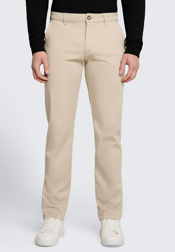 TOM TAILOR TOM TAILOR HOSEN & CHINO REGULAR FIT CHINO HOSE - Chinos - cashew beige