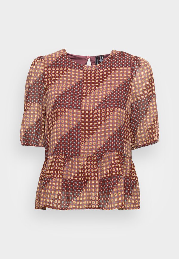 Vero Moda VMNATASHA PATCHWORK 2/4 BLOUSE