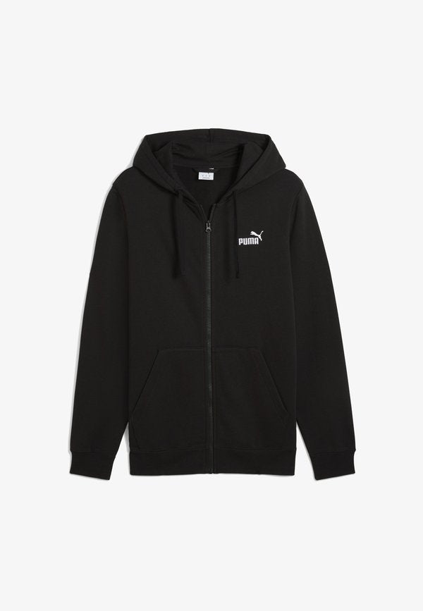 Puma ESS NO. 1 LOGO  - Zip-up sweatshirt - black
