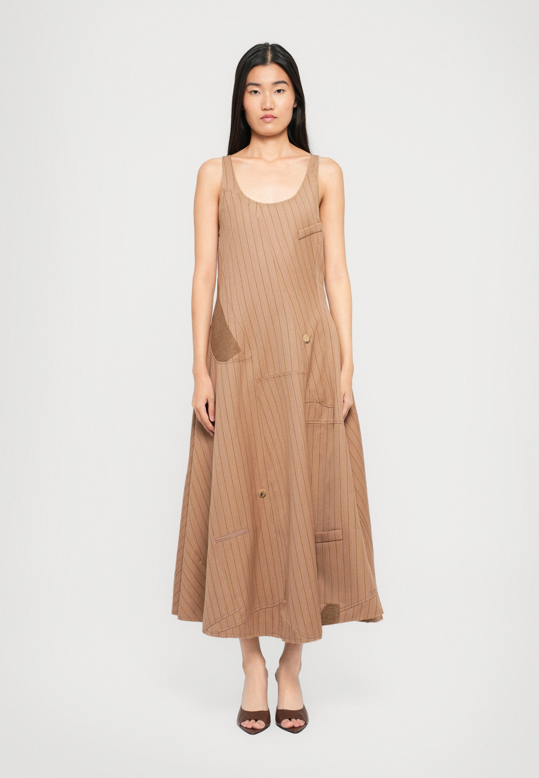 MOSCHINO PINSTRIPE DRESS
