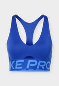 Nike Performance SCULPT BRA - Medium support sports bra - old royal/white