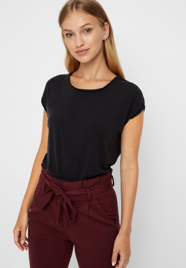 Vero Moda VMEVA PAPERBAG PANT - Trousers - port royale