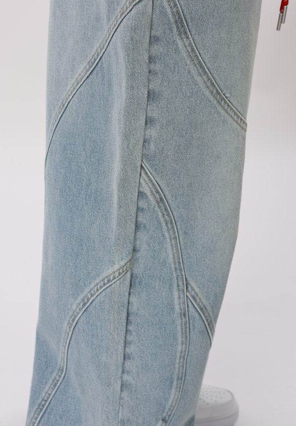 YOURTURN by Zalando BELTED BAGGY DENIM
