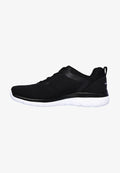 Skechers BOUNTIFUL QUICK PATH - Trainers - black