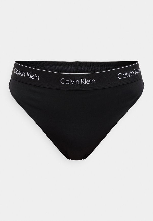 Calvin Klein Swimwear BRAZILIAN ICON SWIM - Bikini bottoms - black