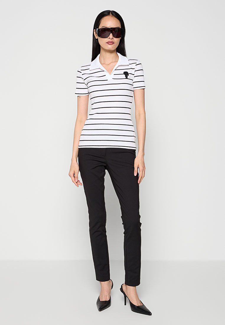 IKON STRIPED RIB POLO Media 2