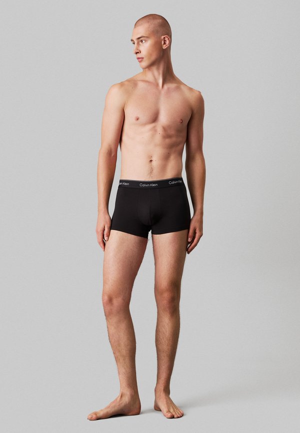 Calvin Klein Underwear TRUNK 5 PACK ICON COTTON STRETCH - Trunks - black