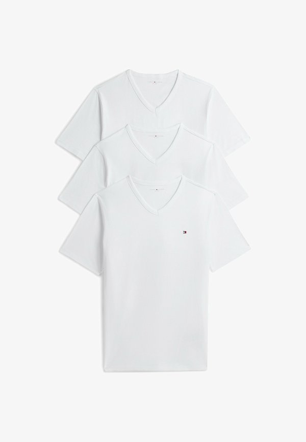 Tommy Hilfiger 3 PACK - Undershirt - white white white