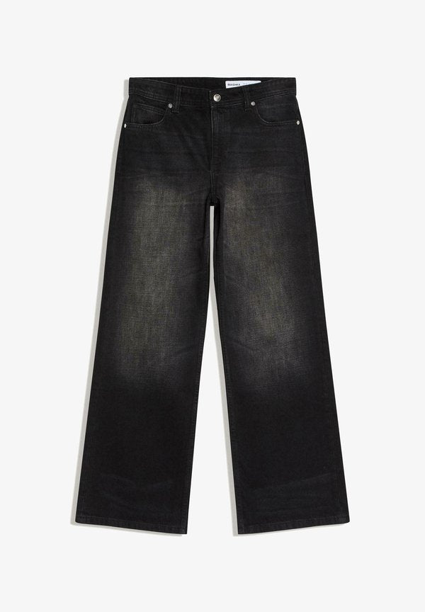 Bershka Baggy Jeans - black