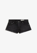 Bershka Denim shorts - black