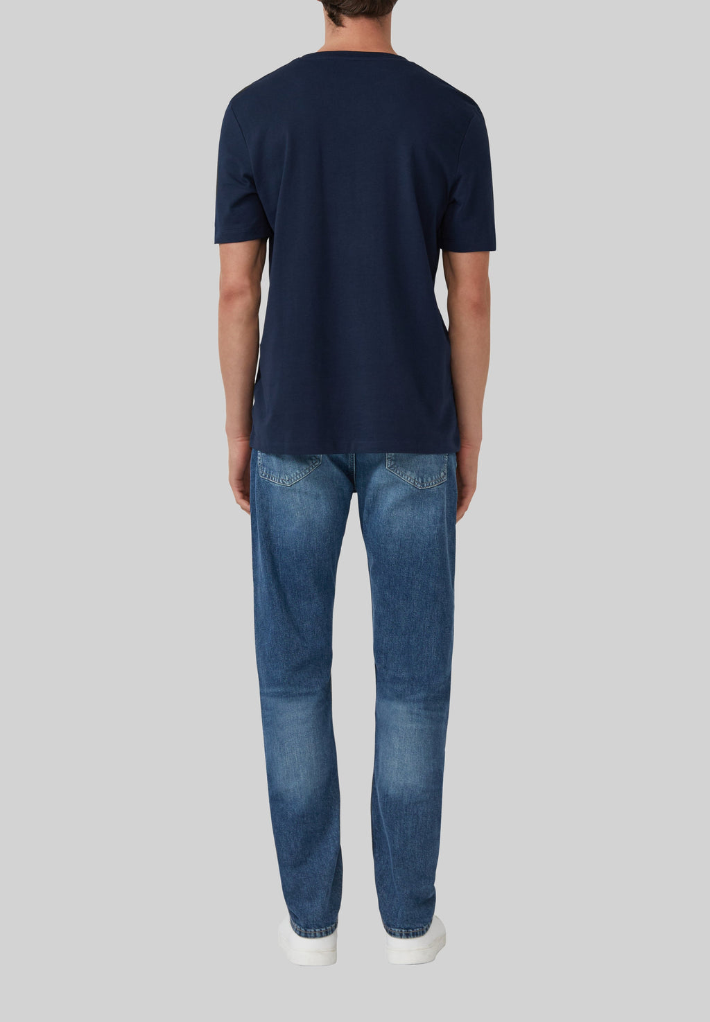 s.Oliver HEAVY MIT CREW NECK UND LOGO-PRINT