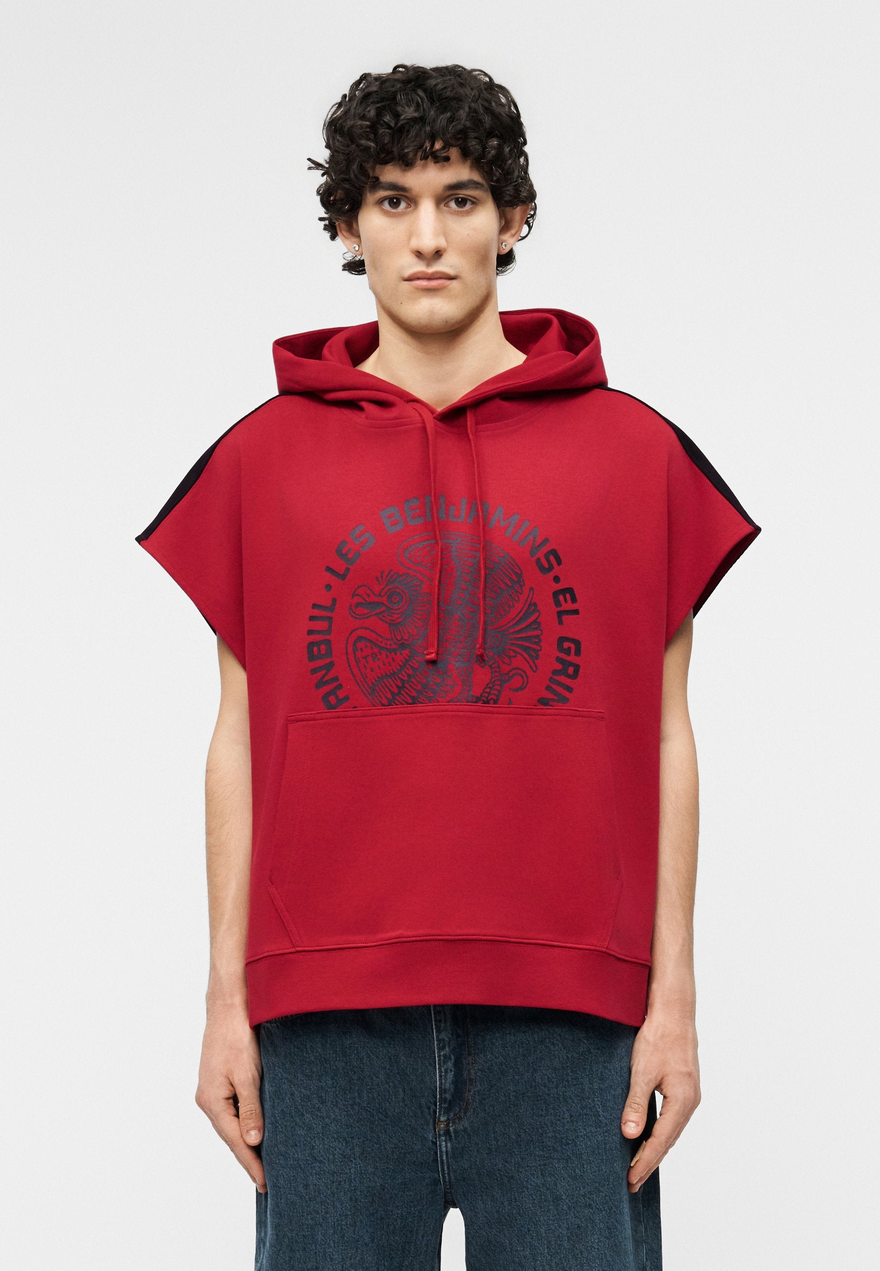 Les Benjamins SLEEVELESS HOODIE UNISEX