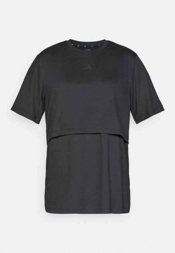 adidas Performance WORKOUT T-SHIRT MATERNITY - Sports T-shirt - black