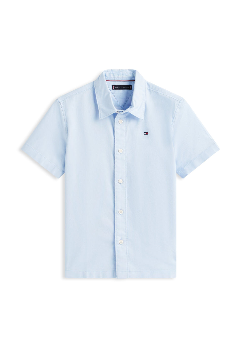ESSENTIAL FLAG EMBROIDERY SHORT SLEEVE OXFORD SHIRT Media 1