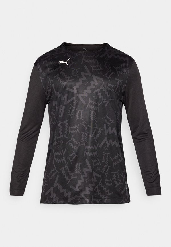Puma TEAMJAWS GRAPHIC SHOOTING  - Long sleeved top - black