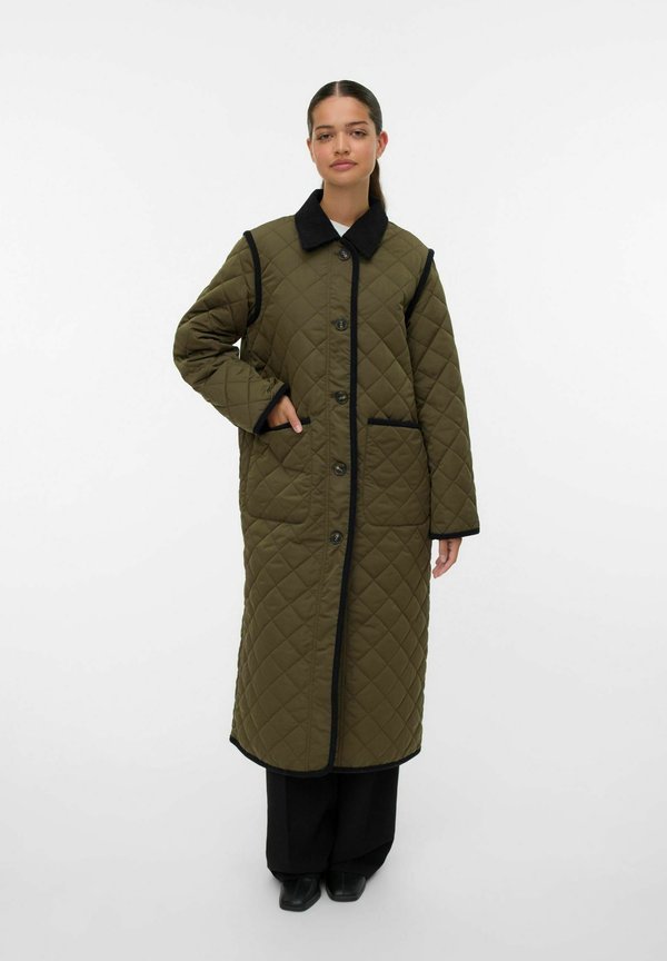 Vero Moda VMEMILY Quilted - Winter coat - grape leaf