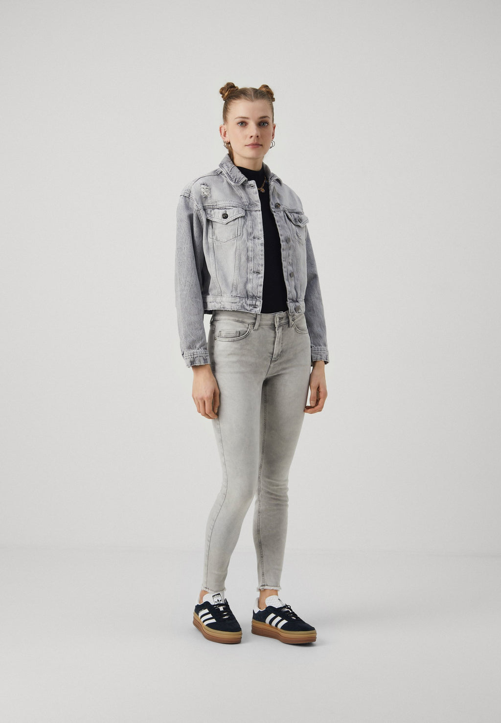 Skinny fit ONLBLUSH Mid waist Ankle length Media 2