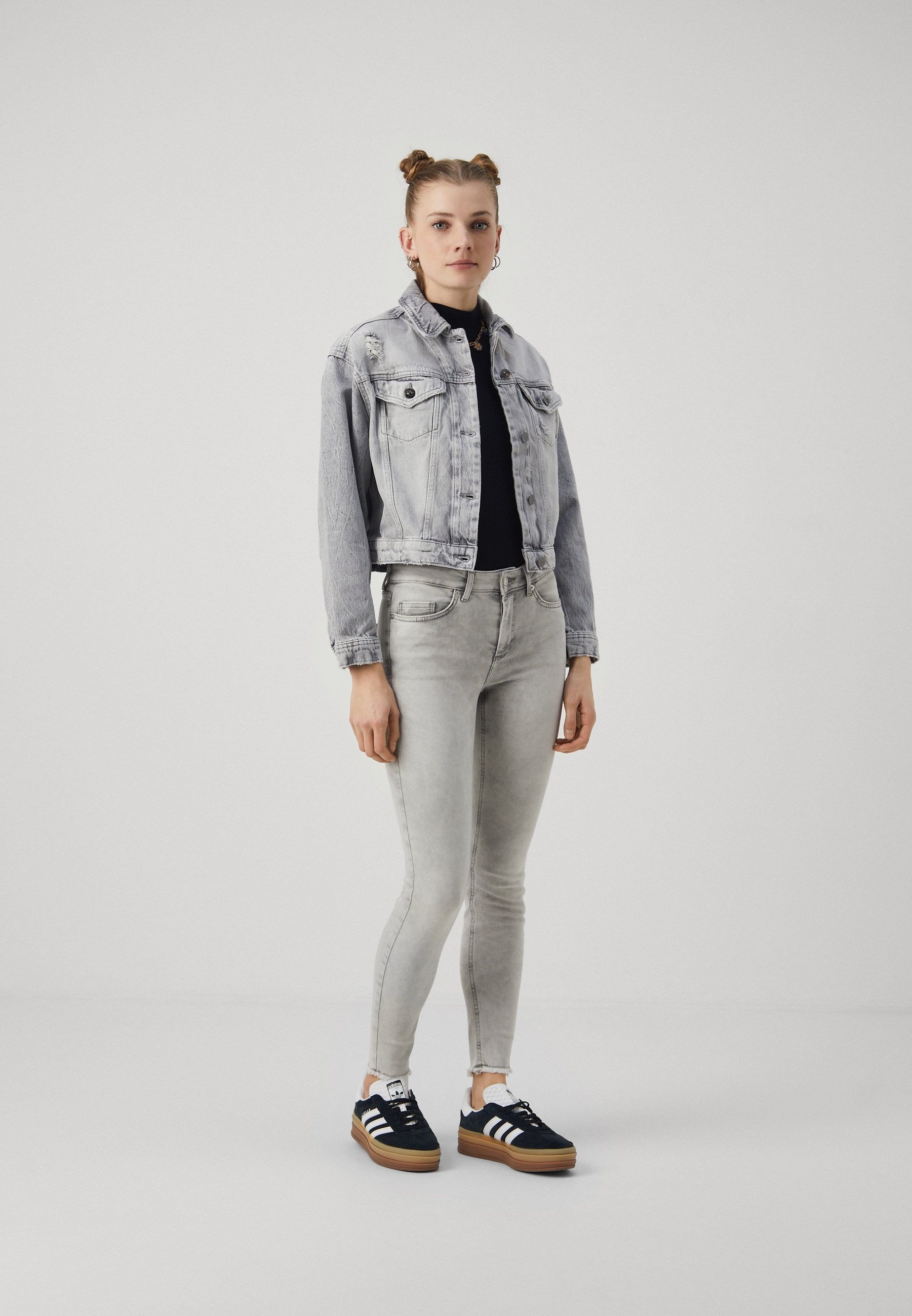 Skinny fit ONLBLUSH Mid waist Ankle length Media 2